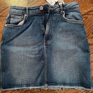 Brand new with tags! ZARA denim mini skirt- M
